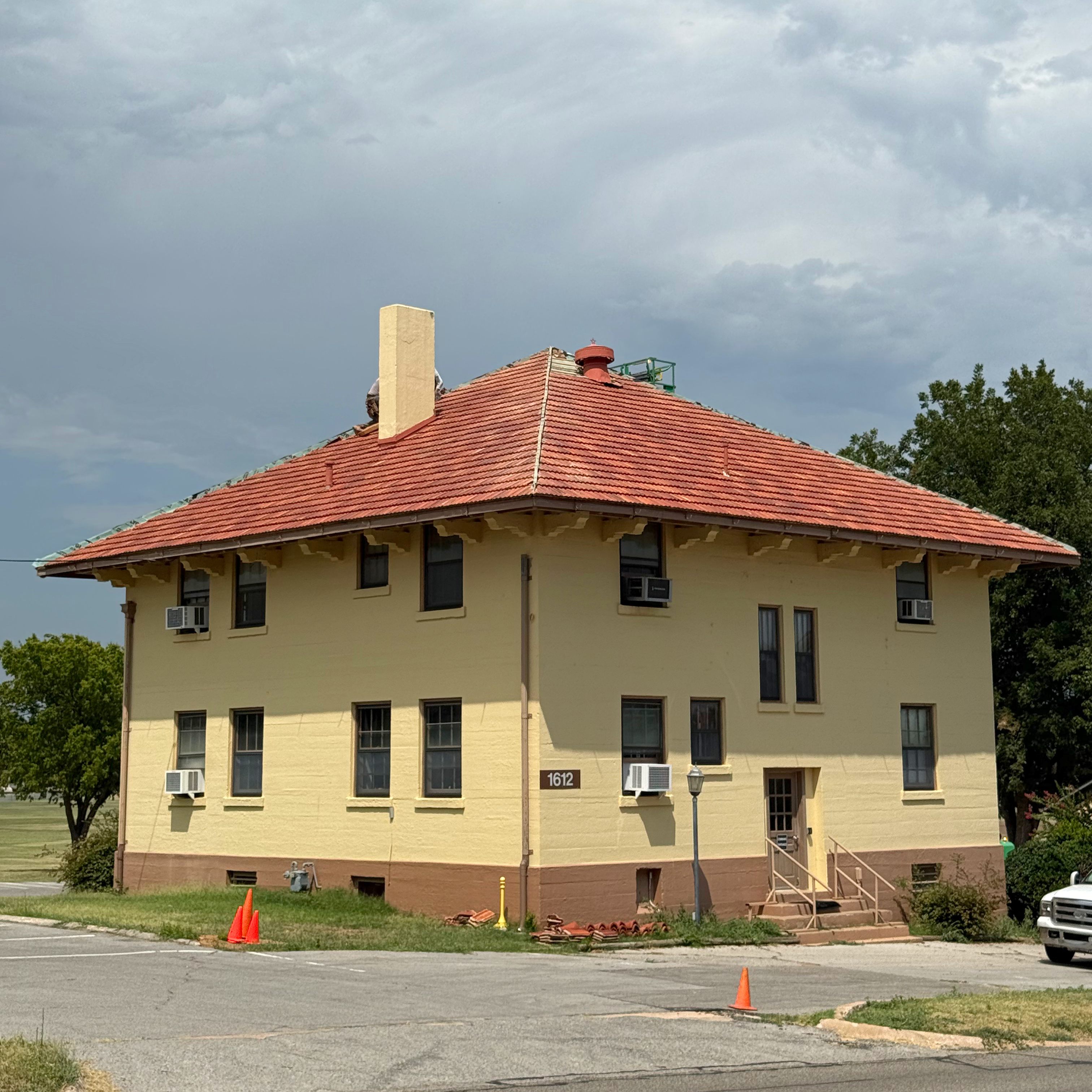 Spanish tile roof project by Triple C Improvements